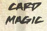 Free Card Magic Lecture
